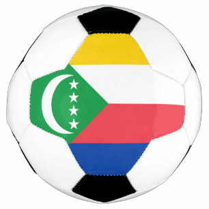 Comoros Flag Soccer Ball