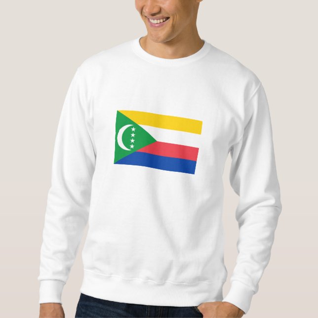 Comoros Flag Sweatshirt (Front)