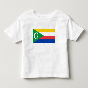 Comoros Flag Toddler T-Shirt