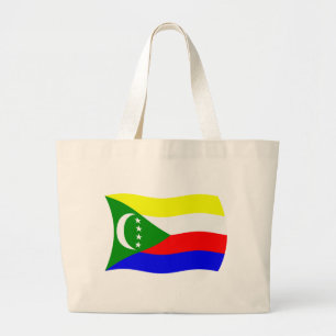 Comoros Flag Tote Bag