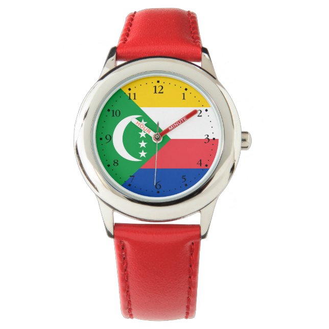 Comoros Flag Watch (Front)