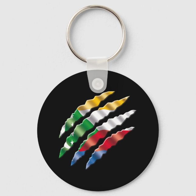Comoros Key Ring (Front)