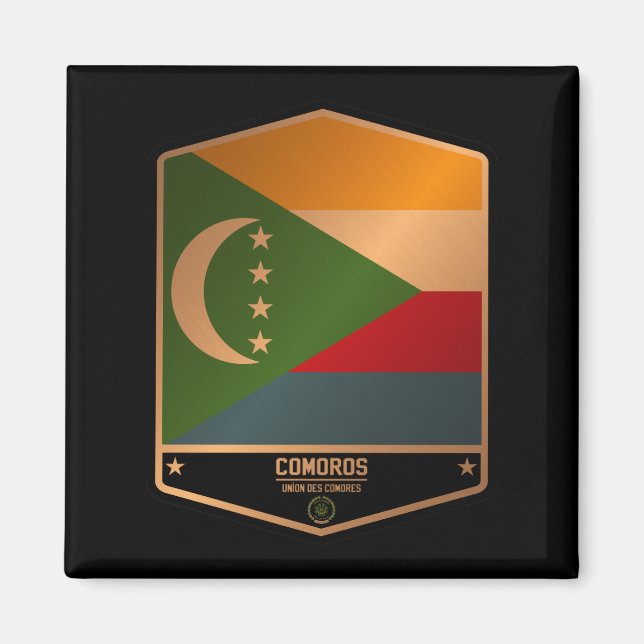 Comoros Magnet (Front)