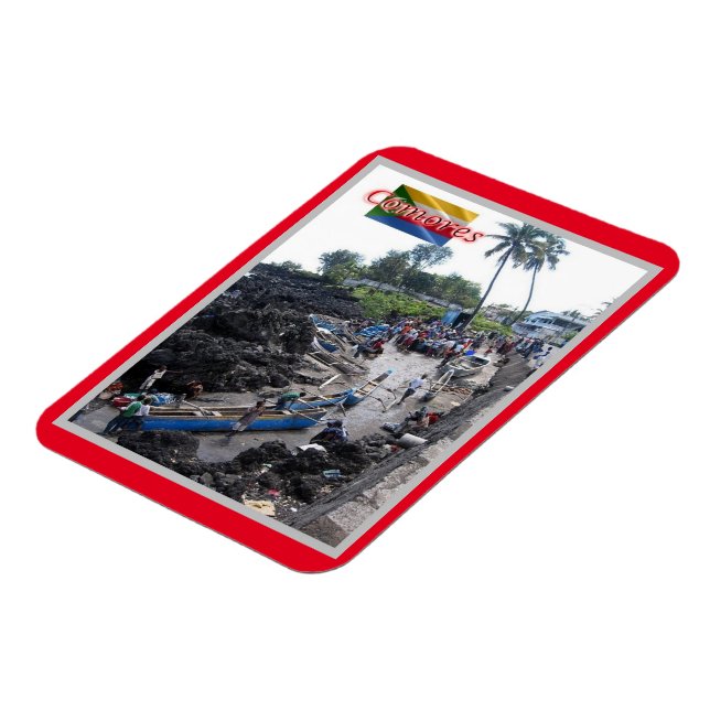 Comoros - Panorama - Magnet (Left Side)