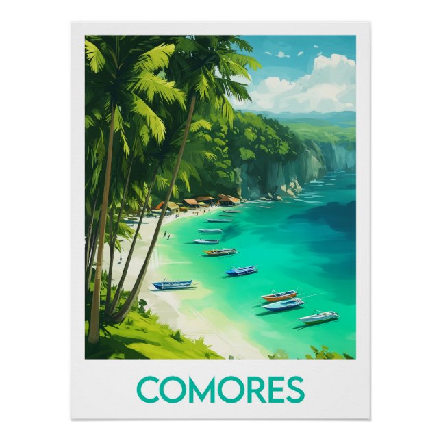 Comoros Poster (Front)