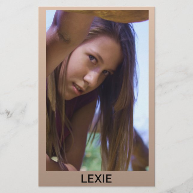 Comp Cards - Model Modeling Composite Comp ZED Car (Front)