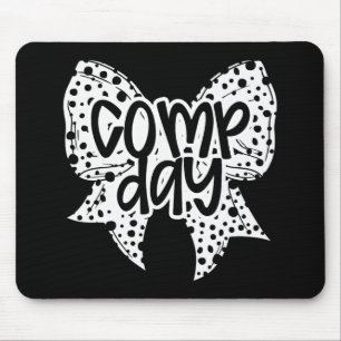 Comp Day Dalmation Coquette Bow Competition Day Ch Mouse Pad