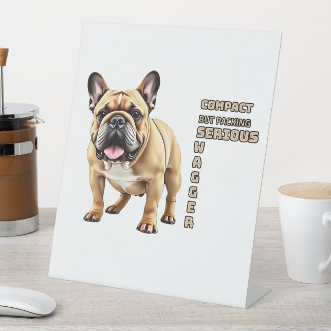 Compact, but packing serious swagger pedestal sign (In SItu)