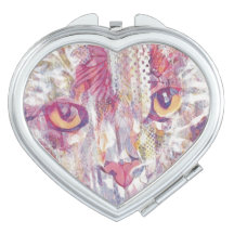 compact mirror cat eyes
