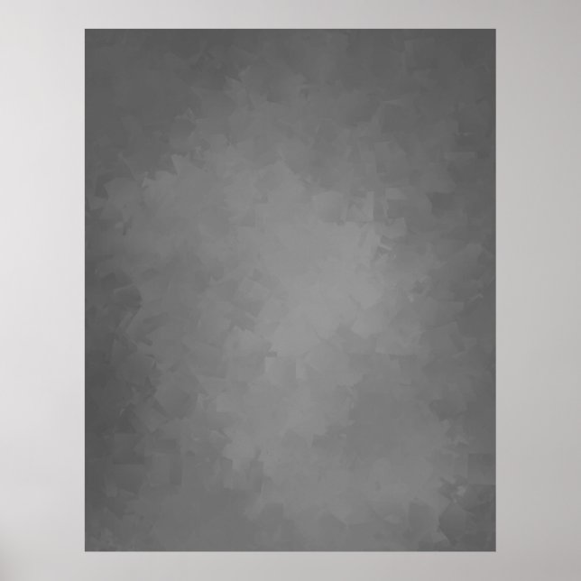 COMPACT PHOTO BACKDROP - Grey Cubism Poster (Front)