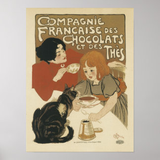 Compagne Francais des Chocolats ed des Thes Poster