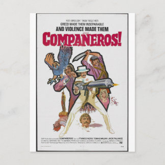 COMPANEROS POSTCARD