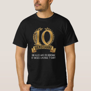 Company Anniversary 25 Years Of Employees Company T-Shirt
