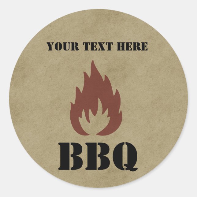 Company BBQ Stickers (Front)