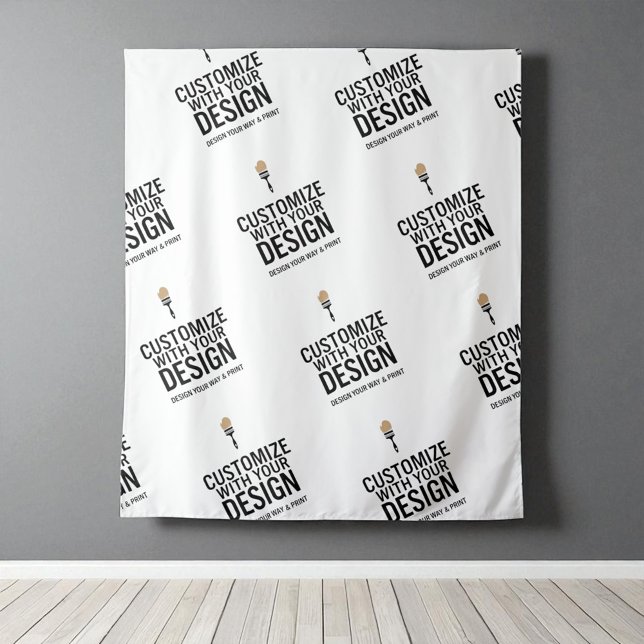 Company Branded Custom Personalised Minimalist  Tapestry (Creator Uploaded)