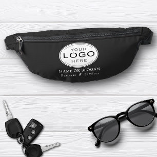 Company Business Logo Modern Swag Custom Brand Bum Bags