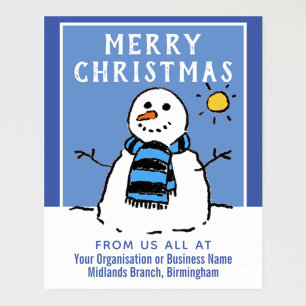 Company, Business, or Organisation Christmas Poster