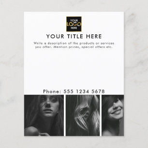 Company Business Your Logo Here Professional Photo Flyer