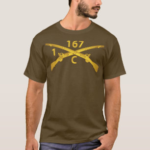 Company C 1st Batalion 167th Infantry Regiment Inf T-Shirt