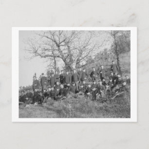 Company C, 3rd US Infantry at Fort Meade Postcard