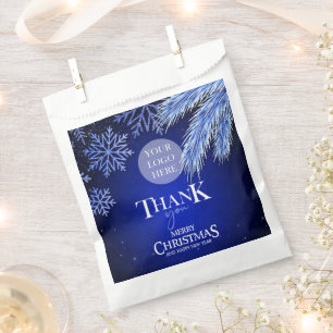 Company Christmas Logo Personalised Favour Bags