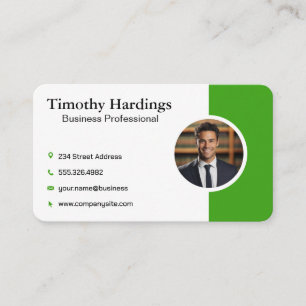 Company Corporate   Financial Business Man Business Card