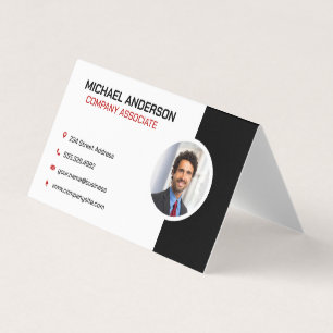 Company Corporate Professional Business Man Business Card