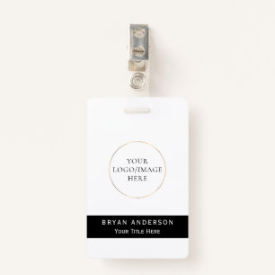 Company Custom Name Badge ID Badge