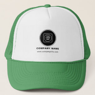 Company Employee Promotional Trucker Logo Design Hat