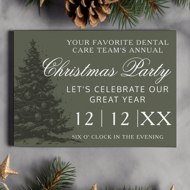 Company Holiday Event Corporate Christmas Party Announcement (Creator Uploaded)