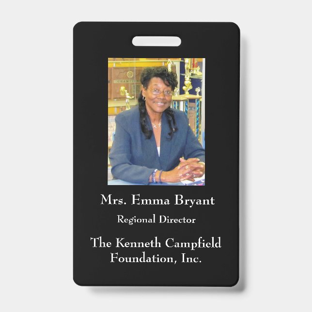 Company ID Badge (Front)