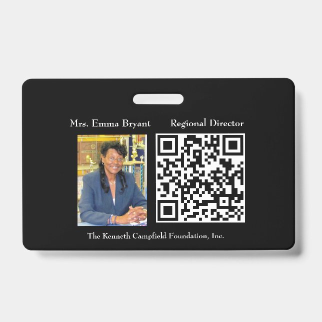 Company ID Badge  (Front)