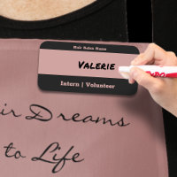 Company Intern Volunteer Temporary Role Dry Erase