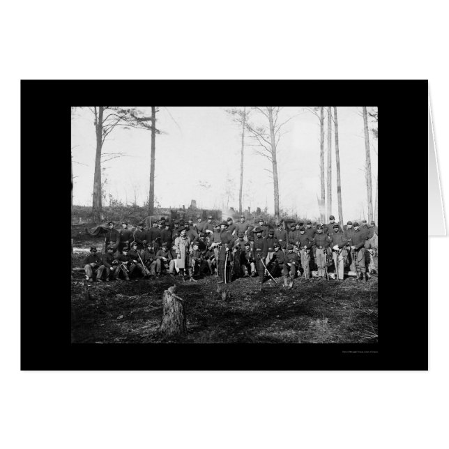 Company K, 1st U.S. Cavalry Corps 1864 (Front Horizontal)