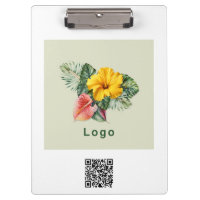 Company Logo and QR code Promo Merch