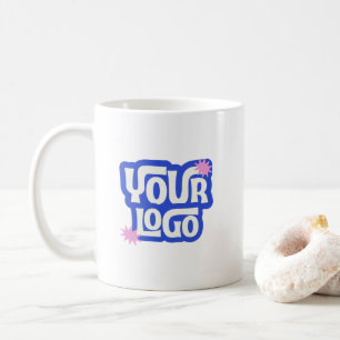 Company Logo Branded Simple Business Coffee Mug