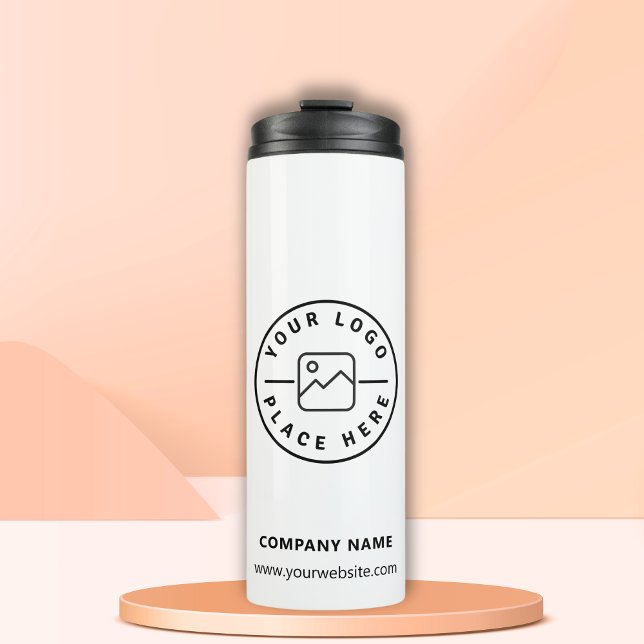 Company Logo Business Corporate Travel Mug (Creator Uploaded)