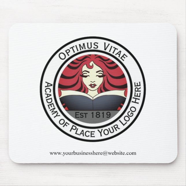 Company Logo Business Mouse Pad (Front)