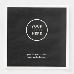 Company Logo Corporate Paper napkins