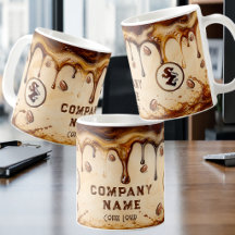 Company Logo Custom Branding Retro Art Vintage