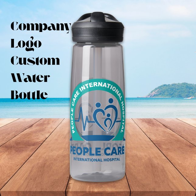 Company Logo Custom Water Bottle (Creator Uploaded)
