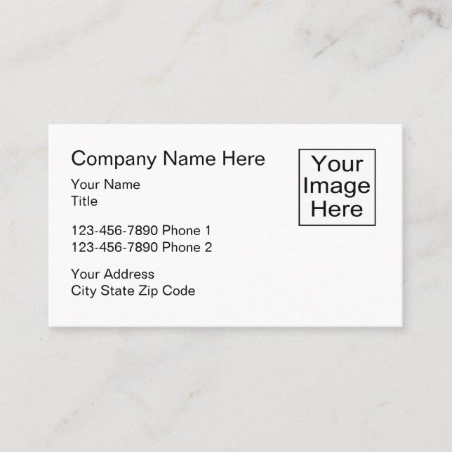 Company Logo Design Business Card (Front)