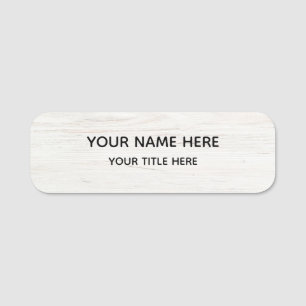 Company Logo Employee magnetic safety pin Name Tag
