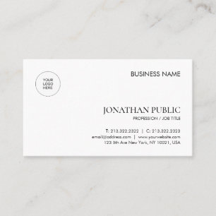 Company Logo Modern Template Professional Business Card