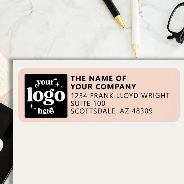 Company Logo Personalised Business Return Address (Creator Uploaded)