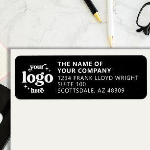 Company Logo Personalised Business Return Address