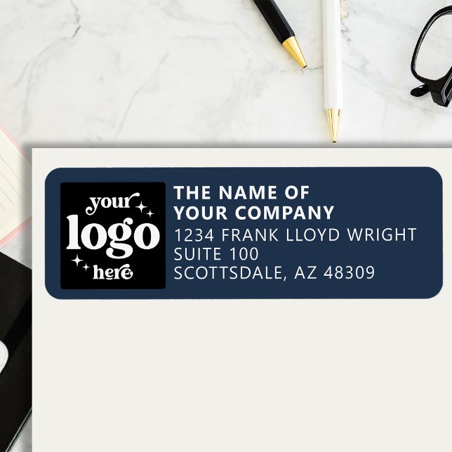 Company Logo Personalised Business Return Address (Creator Uploaded)