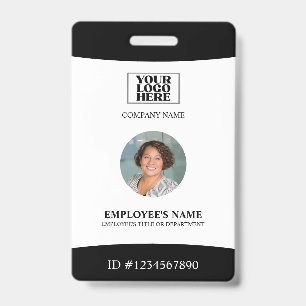 Company Logo Photo Employee ID Badge