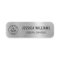 Company Logo Professional Faux Silver