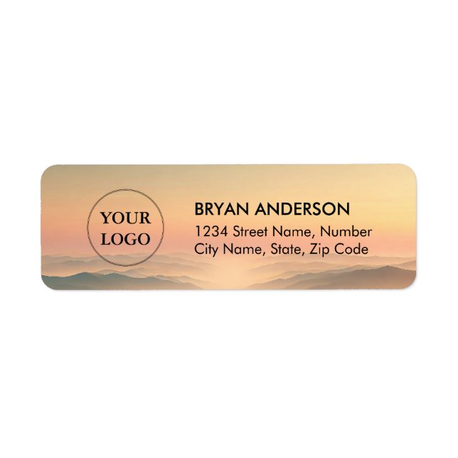 Company Logo Return Address Label (Front)